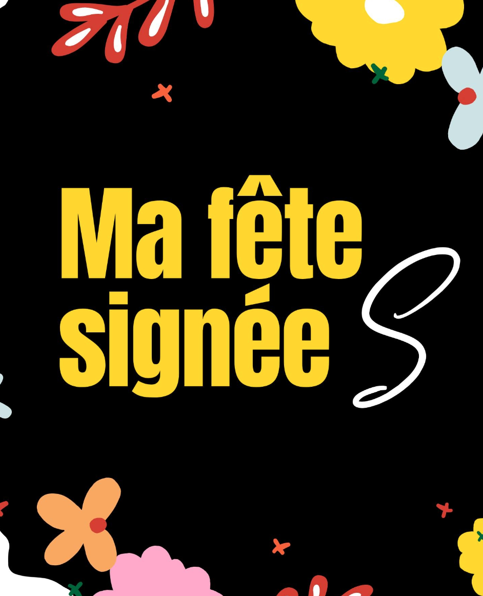 Ma fête signée S